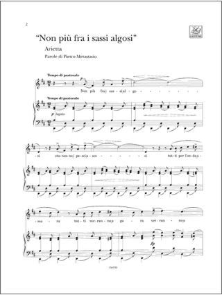 Arie Da Camera - Saverio Mercadante - Partition - Mélodies